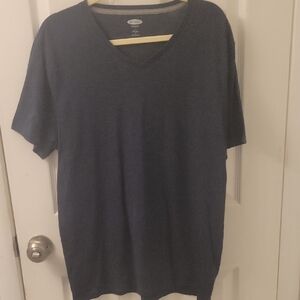 Old Navy Men's Deep Blue V-Neck Sweater